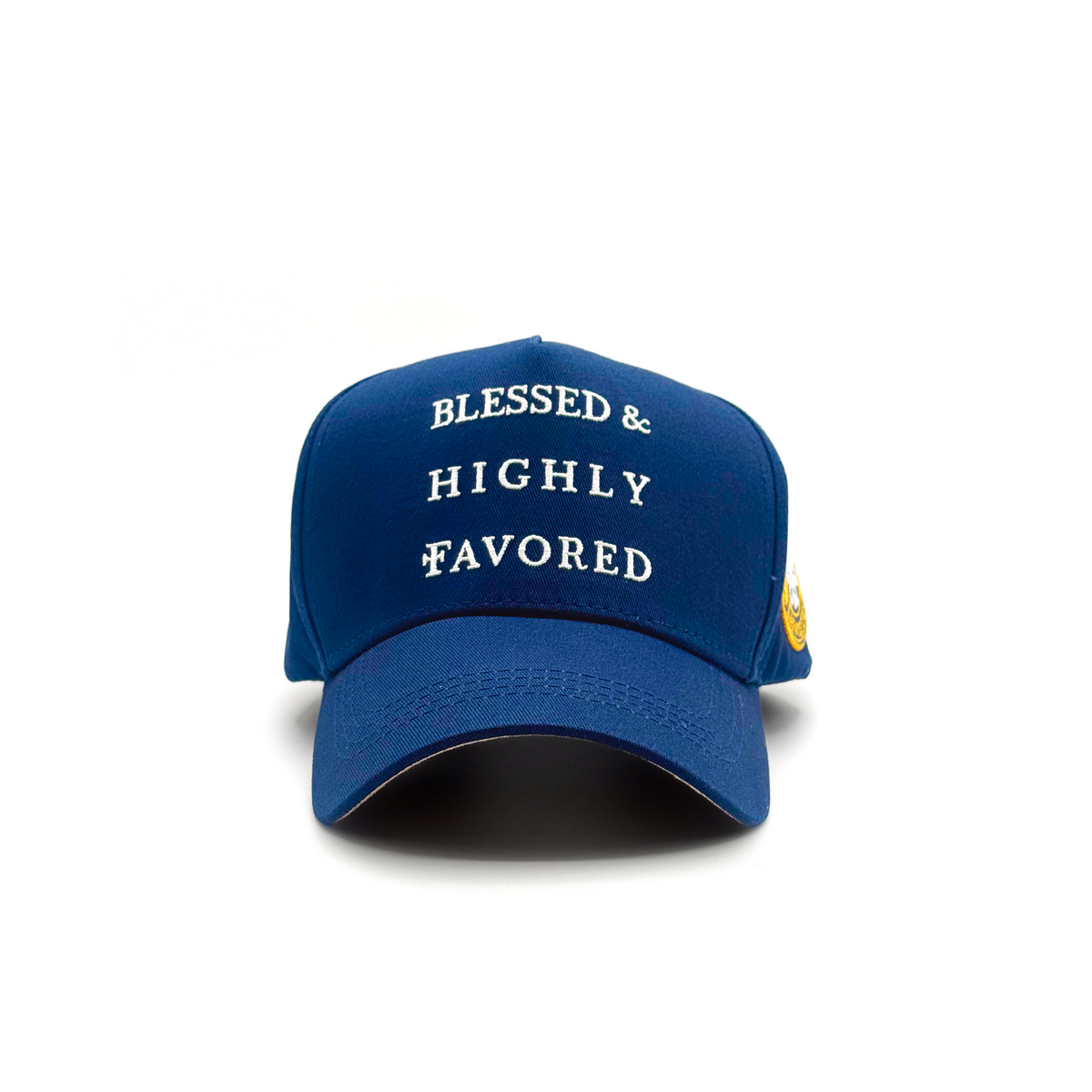 Blessed &amp; Highly Favored Snapback -  Navy