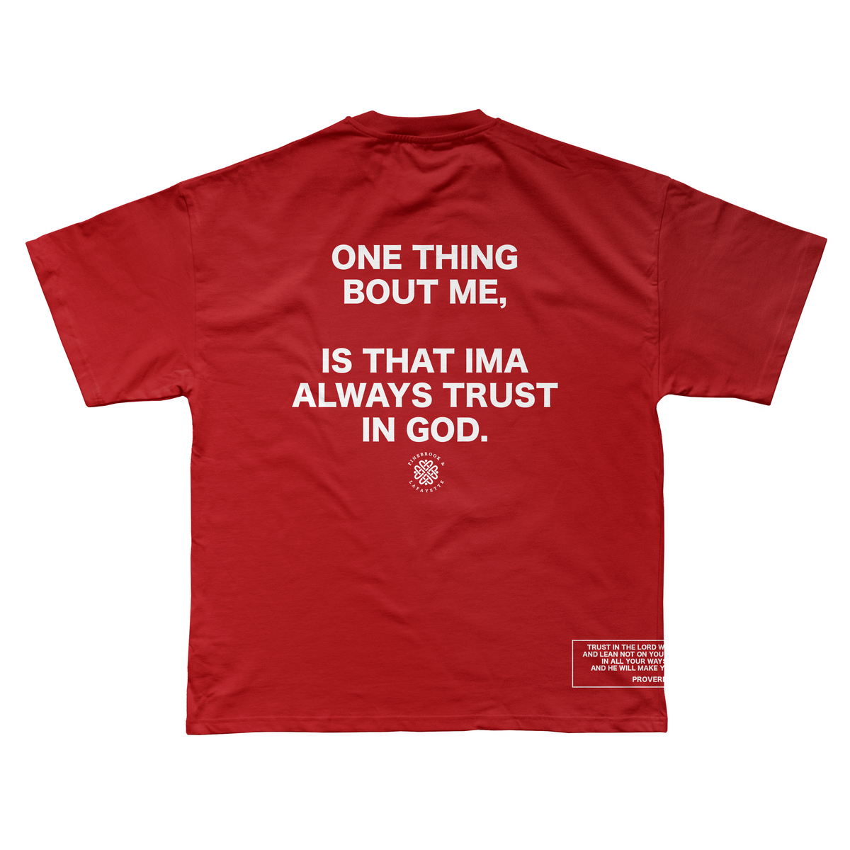 BIG TRUST TEE (RED)