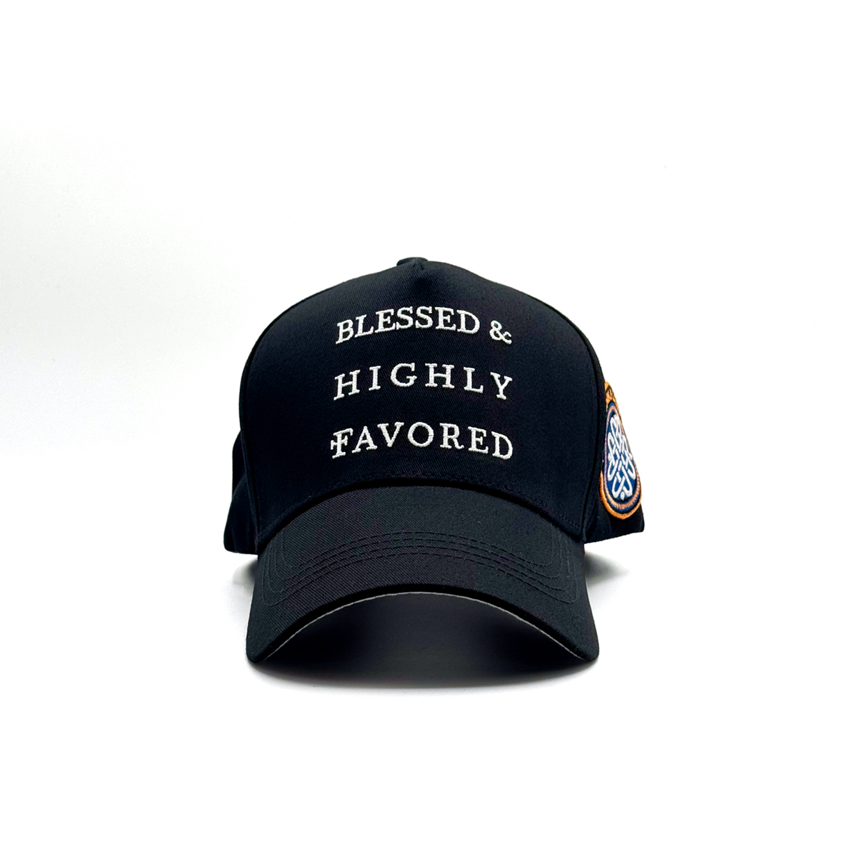 Blessed &amp; Highly Favored Snapback - Black