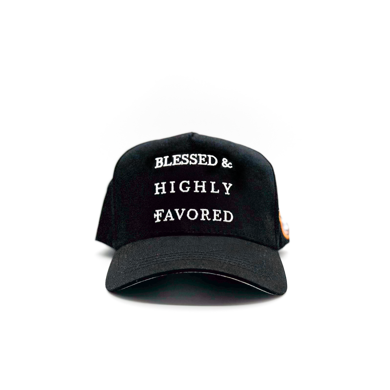 Blessed & Highly Favored Snapback - Black (XL)