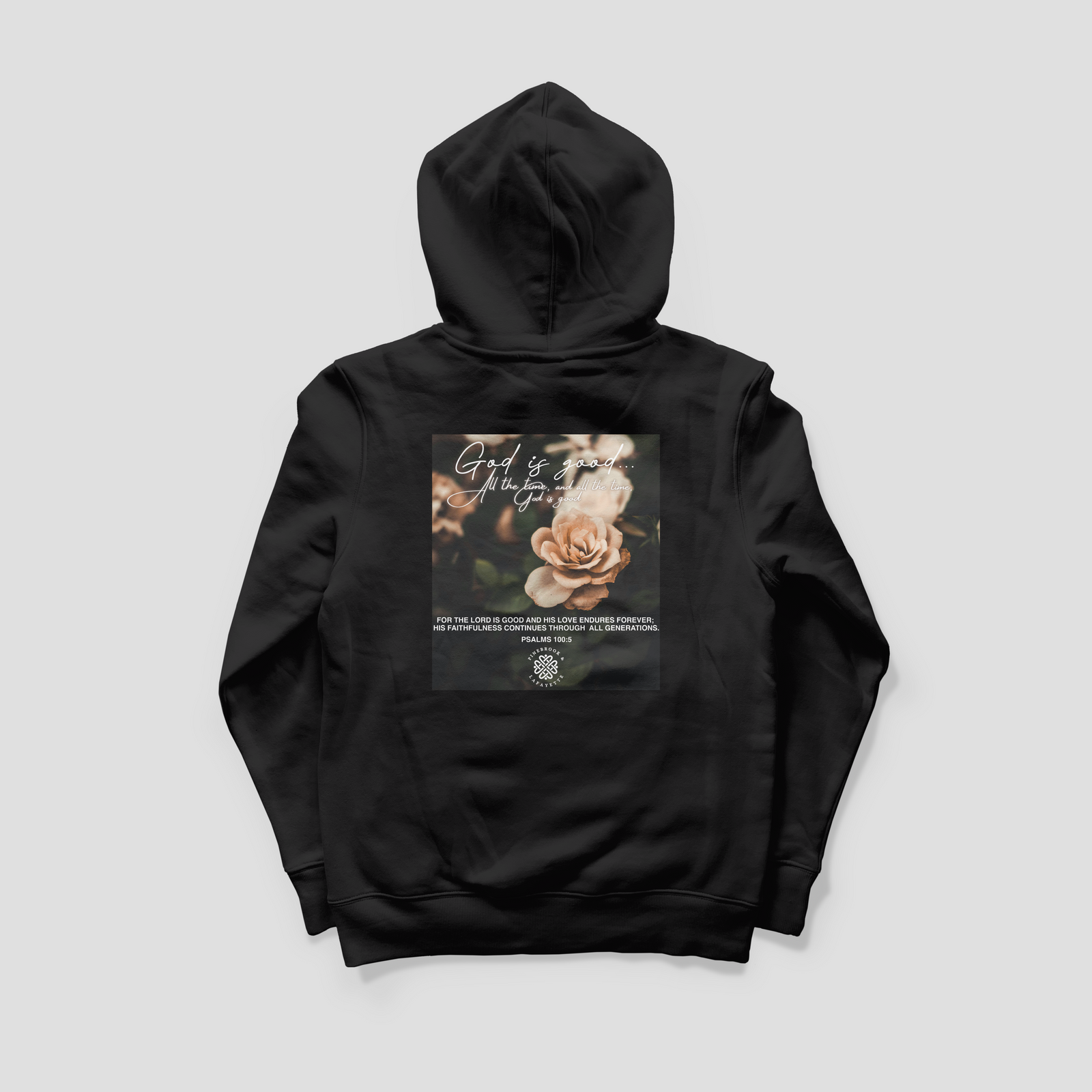 GOD IS GOOD HOODIE (BLACK)