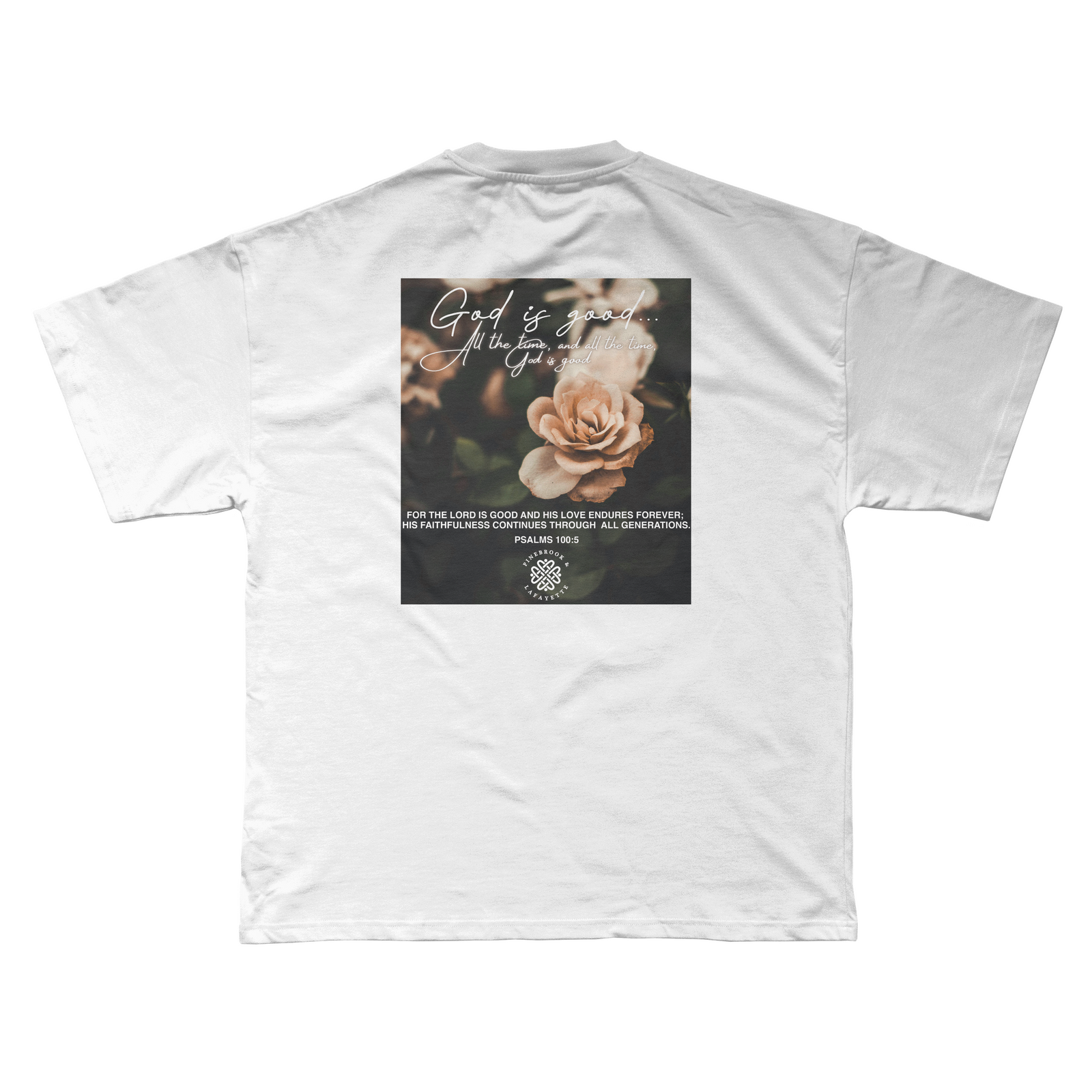 GOD IS GOOD TEE (WHITE)