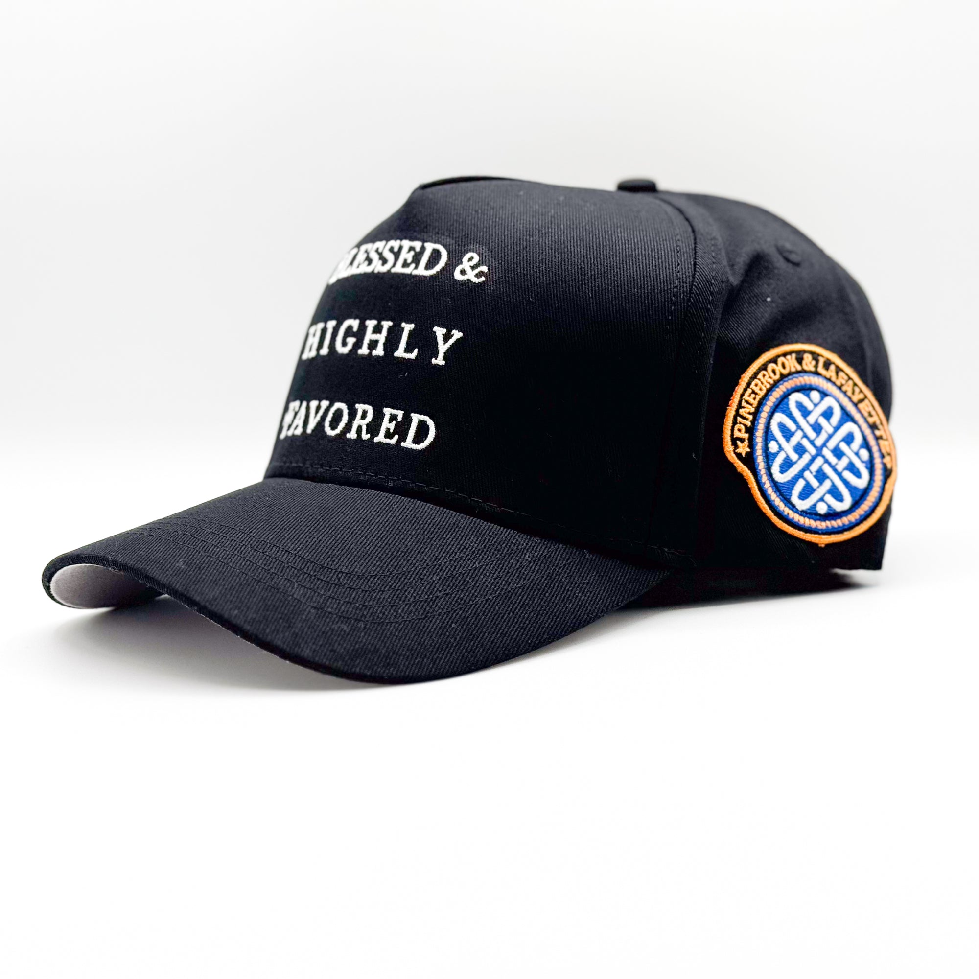 Blessed & Highly Favored Snapback - Black (XL)