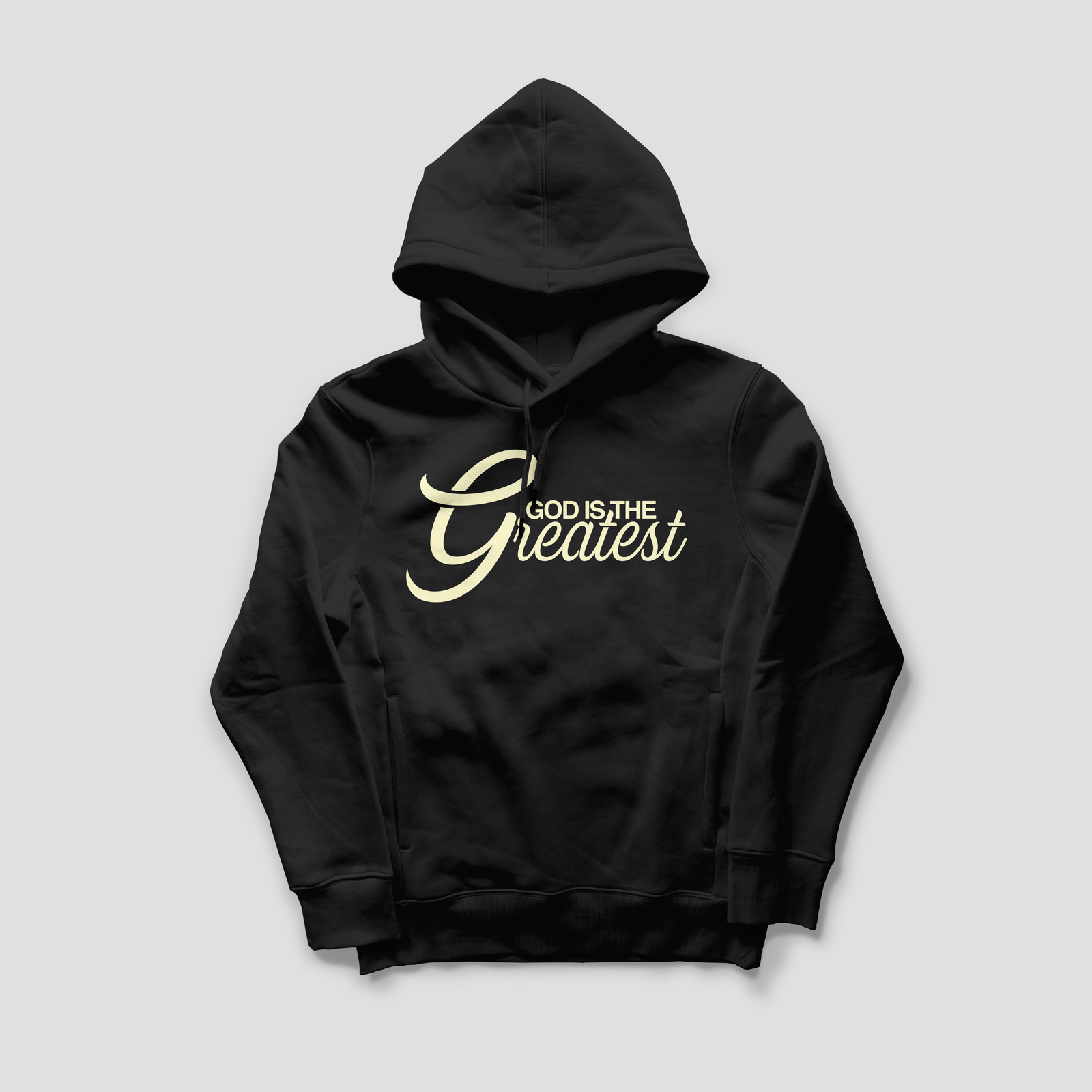 GOD IS THE GREATEST HOODIE (BLACK)
