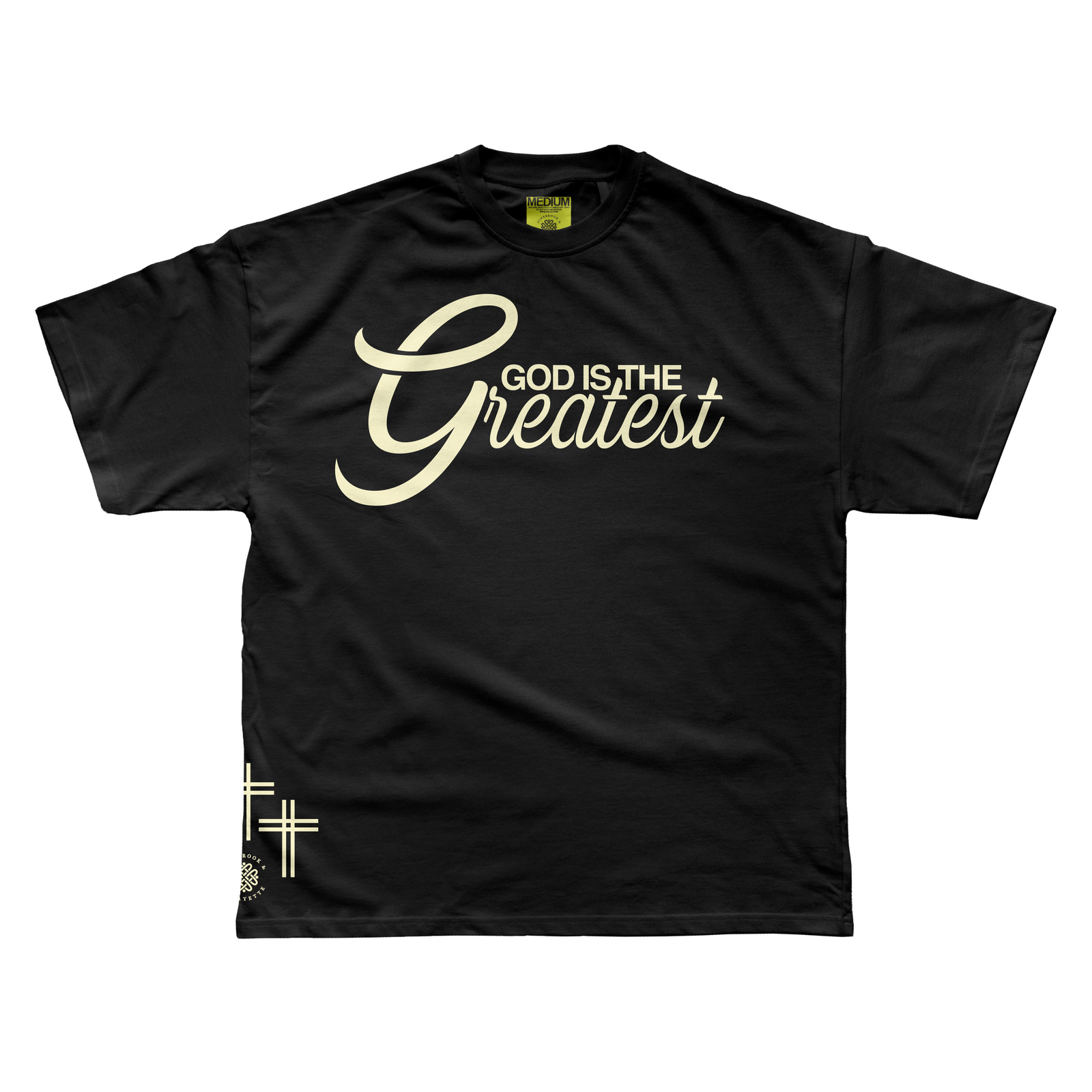 GOD IS THE GREATEST TEE (BLACK)