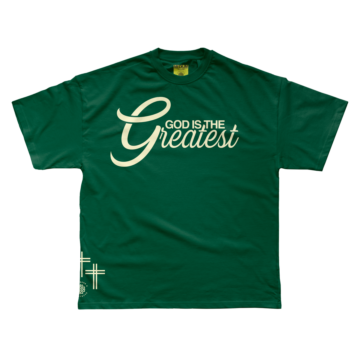 GOD IS THE GREATEST TEE (FOREST)