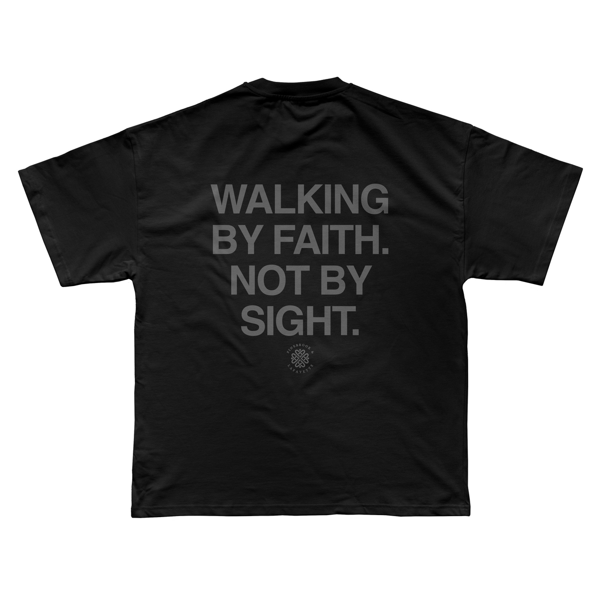 WALKING BY FAITH (BLACK)